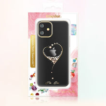 Заредете изображение във визуализатора на галерията – Kingxbar Wish Series case decorated with original Swarovski crystals iPhone 12 Pro Max blue - TopMag
