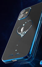 Заредете изображение във визуализатора на галерията – Kingxbar Wish Series case decorated with original Swarovski crystals iPhone 12 Pro Max golden - TopMag
