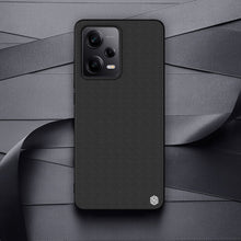 Заредете изображение във визуализатора на галерията – Nillkin Textured Case for Xiaomi Redmi Note 12 Pro / Poco X5 Pro 5G Reinforced Nylon Cover Black
