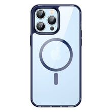 Заредете изображение във визуализатора на галерията – Dux Ducis Clin2 case for iPhone 14 Pro magnetic MagSafe cover blue
