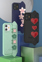 Заредете изображение във визуализатора на галерията – Kingxbar Sweet Series case decorated with original Swarovski crystals iPhone 12 Pro Max green - TopMag
