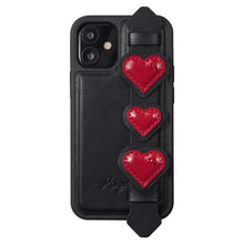 Заредете изображение във визуализатора на галерията – Kingxbar Sweet Series case decorated with original Swarovski crystals iPhone 12 Pro Max black - TopMag
