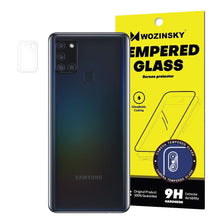 Заредете изображение във визуализатора на галерията – Wozinsky Camera Tempered Glass 9H Screen Protector for Samsung Galaxy A21S (packaging – envelope) - TopMag

