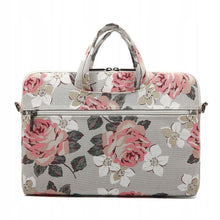 Заредете изображение във визуализатора на галерията – CANVASLIFE BRIEFCASE LAPTOP 13-14 NAVY ROSE
