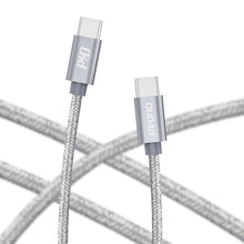 Заредете изображение във визуализатора на галерията – Dudao cable USB Type C - USB Type C 5 A 45 W 1 m Power Delivery Quick Charge gray (L5ProC) - TopMag
