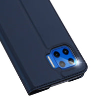 Заредете изображение във визуализатора на галерията – DUX DUCIS Skin Pro Bookcase type case for Motorola Moto G 5G Plus blue - TopMag
