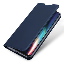 Заредете изображение във визуализатора на галерията – DUX DUCIS Skin Pro Bookcase type case for Motorola Moto G 5G Plus blue - TopMag
