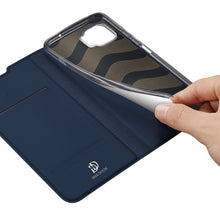 Заредете изображение във визуализатора на галерията – DUX DUCIS Skin Pro Bookcase type case for Motorola Moto G 5G Plus blue - TopMag
