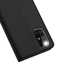 Заредете изображение във визуализатора на галерията – DUX DUCIS Skin Pro Bookcase type case for Samsung Galaxy M31s black - TopMag
