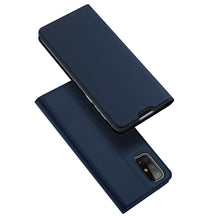 Заредете изображение във визуализатора на галерията – DUX DUCIS Skin Pro Bookcase type case for Samsung Galaxy M31s blue - TopMag
