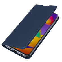 Заредете изображение във визуализатора на галерията – DUX DUCIS Skin Pro Bookcase type case for Samsung Galaxy M31s blue - TopMag

