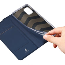 Заредете изображение във визуализатора на галерията – DUX DUCIS Skin Pro Bookcase type case for Samsung Galaxy M31s blue - TopMag
