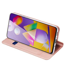 Заредете изображение във визуализатора на галерията – DUX DUCIS Skin Pro Bookcase type case for Samsung Galaxy M31s pink - TopMag
