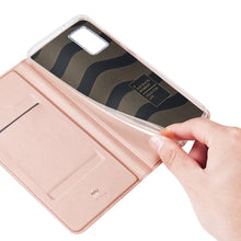 Заредете изображение във визуализатора на галерията – DUX DUCIS Skin Pro Bookcase type case for Samsung Galaxy M31s pink - TopMag
