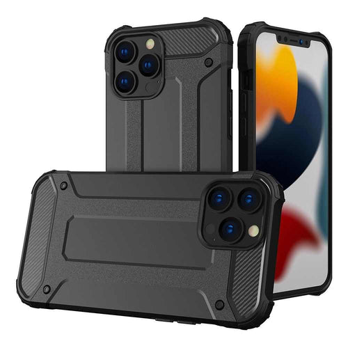 Forcell armor гръб за iphone 14 pro ( 6.1 ) черен - TopMag