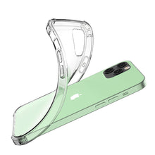 Заредете изображение във визуализатора на галерията – Wozinsky Anti Shock durable case with Military Grade Protection for iPhone 12 Pro / iPhone 12 transparent - TopMag
