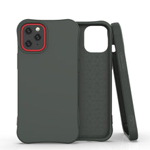 Заредете изображение във визуализатора на галерията – Soft Color Case flexible gel case for iPhone 12 mini dark green - TopMag

