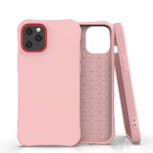 Soft Color Case flexible gel case for iPhone 12 mini pink - TopMag