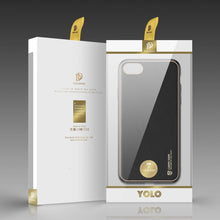 Заредете изображение във визуализатора на галерията – Dux Ducis Yolo elegant case made of soft TPU and PU leather for iPhone SE 2022 / SE 2020 / iPhone 8 / iPhone 7 black - TopMag
