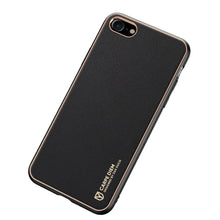 Заредете изображение във визуализатора на галерията – Dux Ducis Yolo elegant case made of soft TPU and PU leather for iPhone SE 2022 / SE 2020 / iPhone 8 / iPhone 7 black - TopMag
