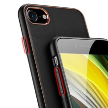 Заредете изображение във визуализатора на галерията – Dux Ducis Yolo elegant case made of soft TPU and PU leather for iPhone SE 2022 / SE 2020 / iPhone 8 / iPhone 7 black - TopMag
