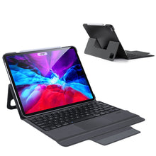 Заредете изображение във визуализатора на галерията – Dux Ducis Touchpad Keyboard Case wireless Bluetooth keyboard iPad Pro 12.9'' 2018 / 2020 / 2021 black - TopMag
