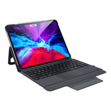 Заредете изображение във визуализатора на галерията – Dux Ducis Touchpad Keyboard Case wireless Bluetooth keyboard iPad Pro 12.9'' 2018 / 2020 / 2021 black - TopMag
