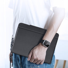 Заредете изображение във визуализатора на галерията – Dux Ducis Touchpad Keyboard Case wireless Bluetooth keyboard iPad Pro 12.9'' 2018 / 2020 / 2021 black - TopMag

