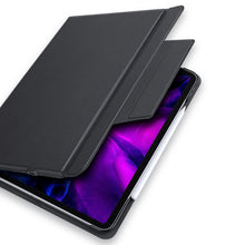 Заредете изображение във визуализатора на галерията – Dux Ducis Touchpad Keyboard Case wireless Bluetooth keyboard iPad Pro 12.9'' 2018 / 2020 / 2021 black - TopMag

