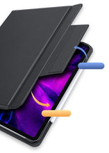 Заредете изображение във визуализатора на галерията – Dux Ducis Touchpad Keyboard Case wireless Bluetooth keyboard iPad Pro 12.9'' 2018 / 2020 / 2021 black - TopMag
