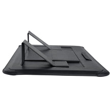 Заредете изображение във визуализатора на галерията – Nillkin Versatile pouch bag case for laptop up to 16,1'' with the function of the stand and mouse pads black - TopMag
