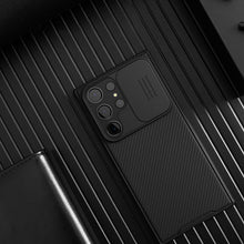 Заредете изображение във визуализатора на галерията – Nillkin CamShield Pro Magnetic Case for Samsung Galaxy S23 Ultra Magnetic MagSafe with Camera Cover Black
