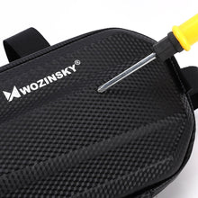Заредете изображение във визуализатора на галерията – Wozinsky bike frame bag 1.5l black (WBB10BK) - TopMag
