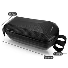 Заредете изображение във визуализатора на галерията – Wozinsky waterproof scooter handlebar bag 4l handlebar bag black (WSB2BK) - TopMag
