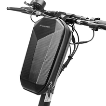 Заредете изображение във визуализатора на галерията – Wozinsky waterproof scooter handlebar bag 4l handlebar bag black (WSB2BK) - TopMag
