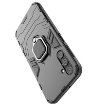 Заредете изображение във визуализатора на галерията – Ring Armor case for Samsung Galaxy A24 4G armored cover magnetic holder ring black

