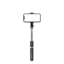 Заредете изображение във визуализатора на галерията – Wozinsky selfie stick telescopic tripod + Bluetooth remote control black (WSSTK-01-BK) - TopMag

