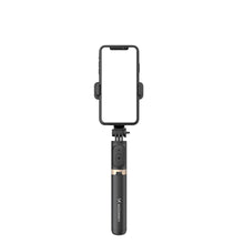 Заредете изображение във визуализатора на галерията – Wozinsky selfie stick telescopic tripod + Bluetooth remote control black (WSSTK-01-BK) - TopMag

