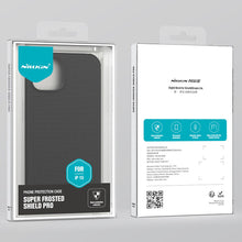 Заредете изображение във визуализатора на галерията – Nillkin Super Frosted Shield Pro iPhone 15 Case - Blue

