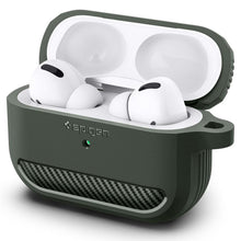 Заредете изображение във визуализатора на галерията – Spigen RUGGED ARMOR Apple AIRPODS PRO 1 MILITARY GREEN
