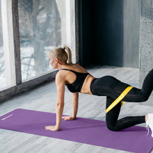 Заредете изображение във визуализатора на галерията – Wozinsky exercise mat 181 x 63 x 0.9 cm thick gymnastic yoga mat blue - TopMag
