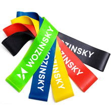 Заредете изображение във визуализатора на галерията – Wozinsky Set of 5x Fitness Yoga Resistance Bands (WRBS5-01) - TopMag
