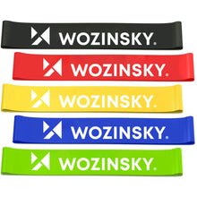 Заредете изображение във визуализатора на галерията – Wozinsky Set of 5x Fitness Yoga Resistance Bands (WRBS5-01) - TopMag
