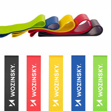 Заредете изображение във визуализатора на галерията – Wozinsky Set of 5x Fitness Yoga Resistance Bands (WRBS5-01) - TopMag

