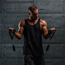 Заредете изображение във визуализатора на галерията – Wozinsky Set of 5 Fitness Bands Exercise Expander + Accessories (WRTS5-01) - TopMag
