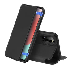 Заредете изображение във визуализатора на галерията – DUX DUCIS Skin X Bookcase type case for Samsung Galaxy A31 black - TopMag
