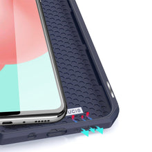 Заредете изображение във визуализатора на галерията – DUX DUCIS Skin X Bookcase type case for Samsung Galaxy A31 blue - TopMag
