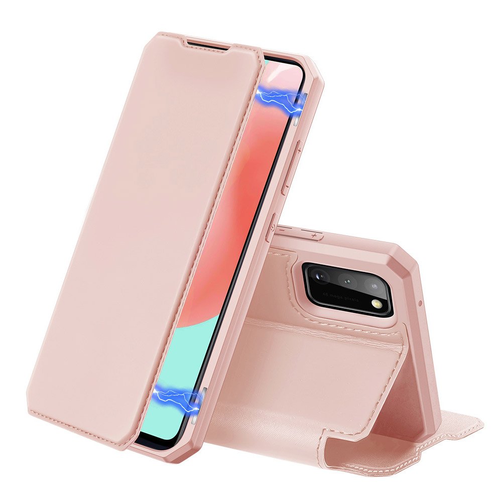 DUX DUCIS Skin X Bookcase type case for Samsung Galaxy A31 pink - TopMag