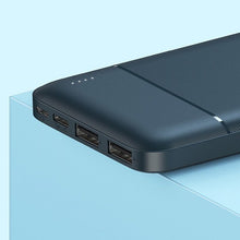 Заредете изображение във визуализатора на галерията – Remax Garie powerbank 10000 mAh 2x USB 2,1 A black (RPP-96 black) - TopMag
