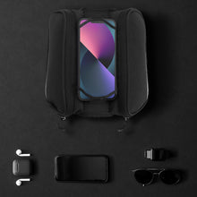 Заредете изображение във визуализатора на галерията – Wozinsky frame bike bag phone holder for 6.5 inch 1.5l black (WBB14BK) - TopMag
